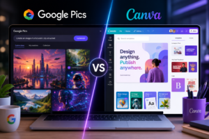 Google Pics vs Canva