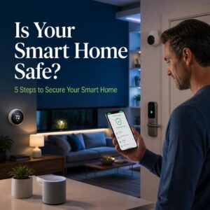 Smart home security with 5 steps to secure your smart home