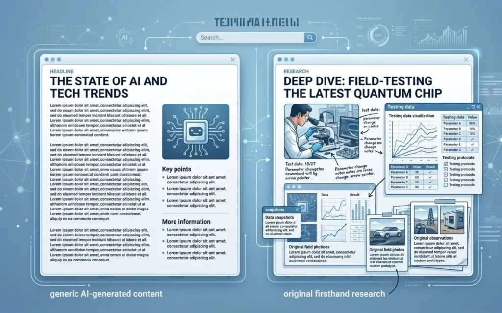 AI Search 2026 and the growing importance of original firsthand content