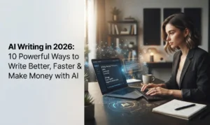 AI writing in 2026 for creating content faster and making money