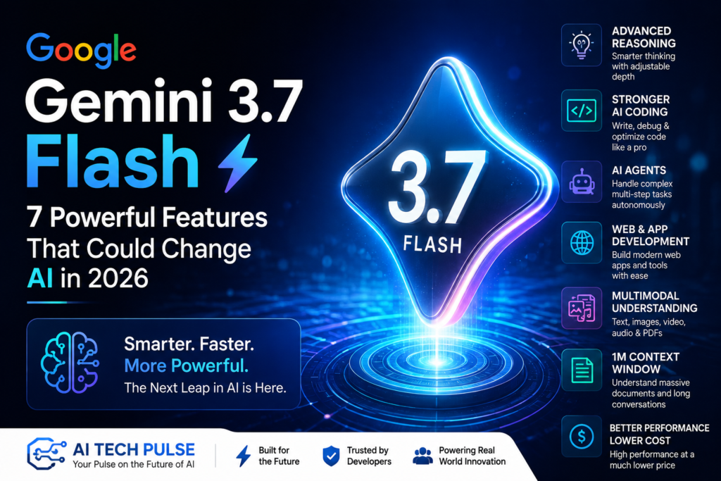 Google Gemini 3.7 Flash 7 powerful AI features in 2026