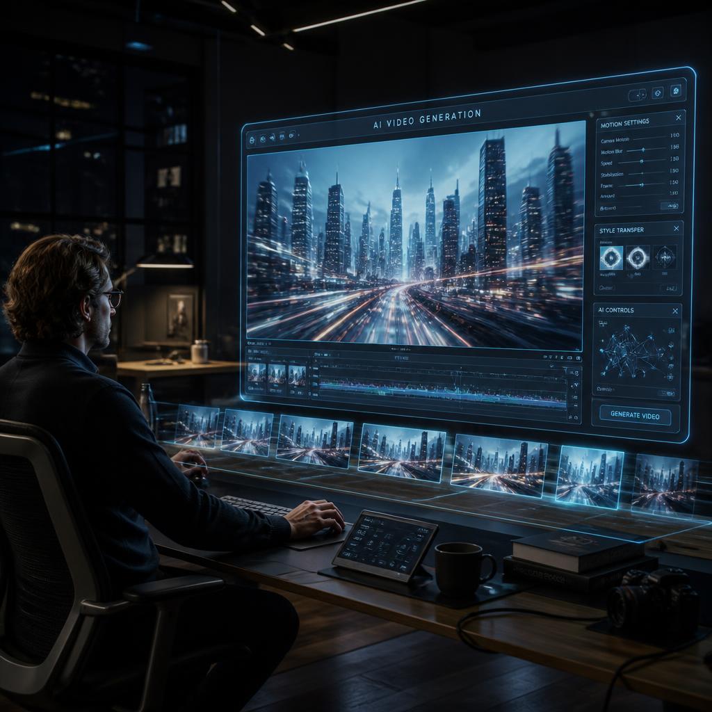 Luma AI video generation and image to video workflow