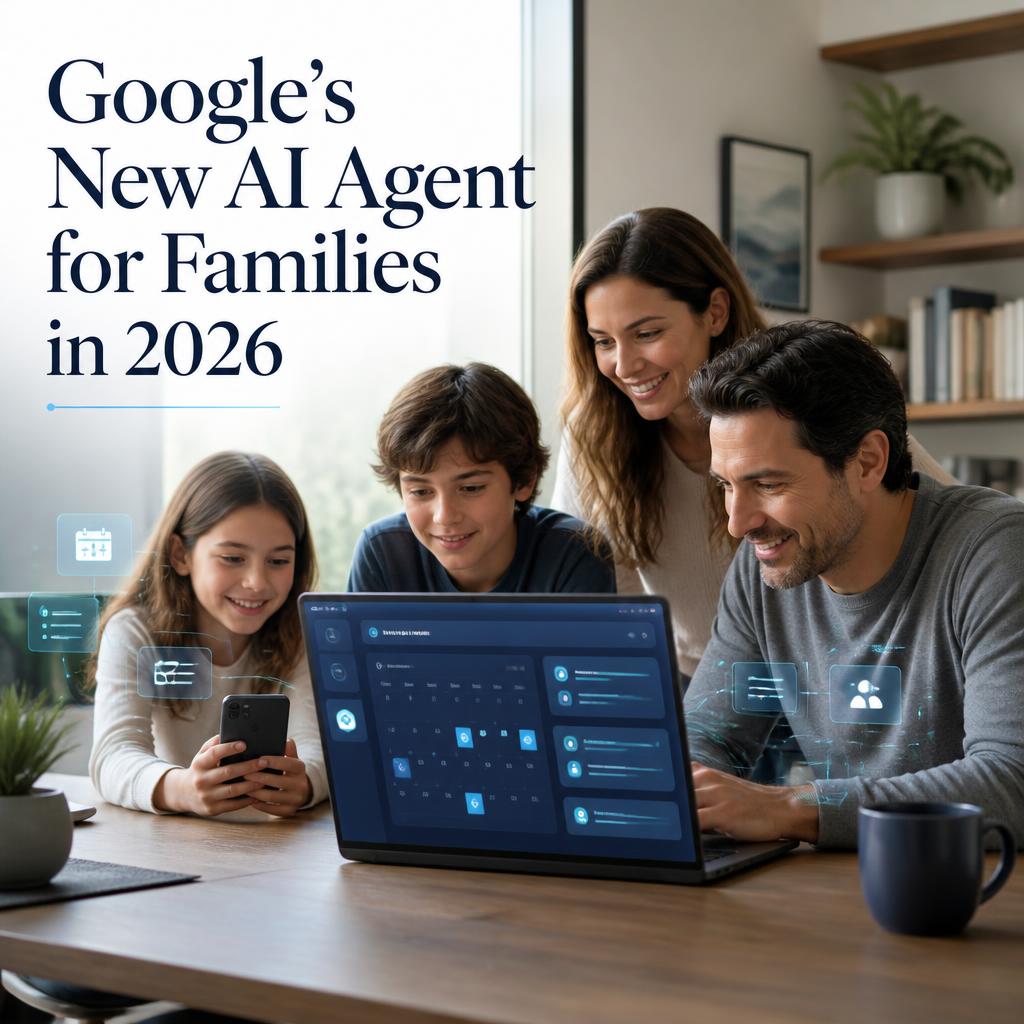 Google CC AI agent for families in 2026